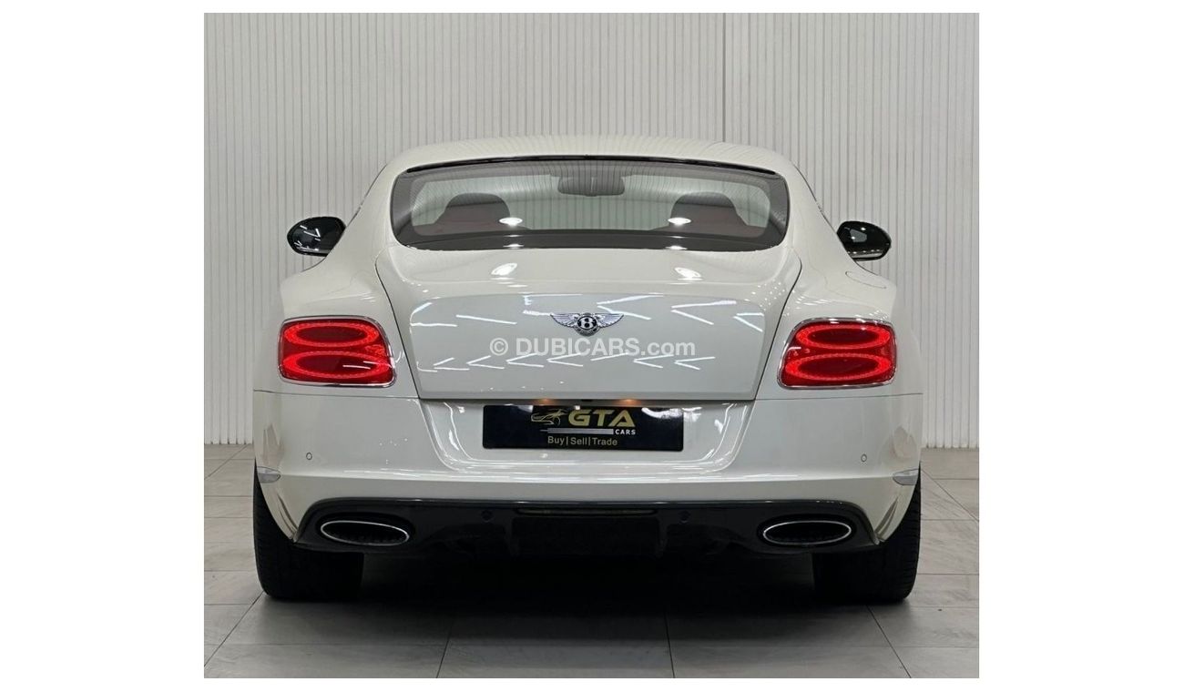 بنتلي كونتيننتال جي تي 2014 Bentley Continental GT Speed W12, Service History, Very Low Kms, GCC