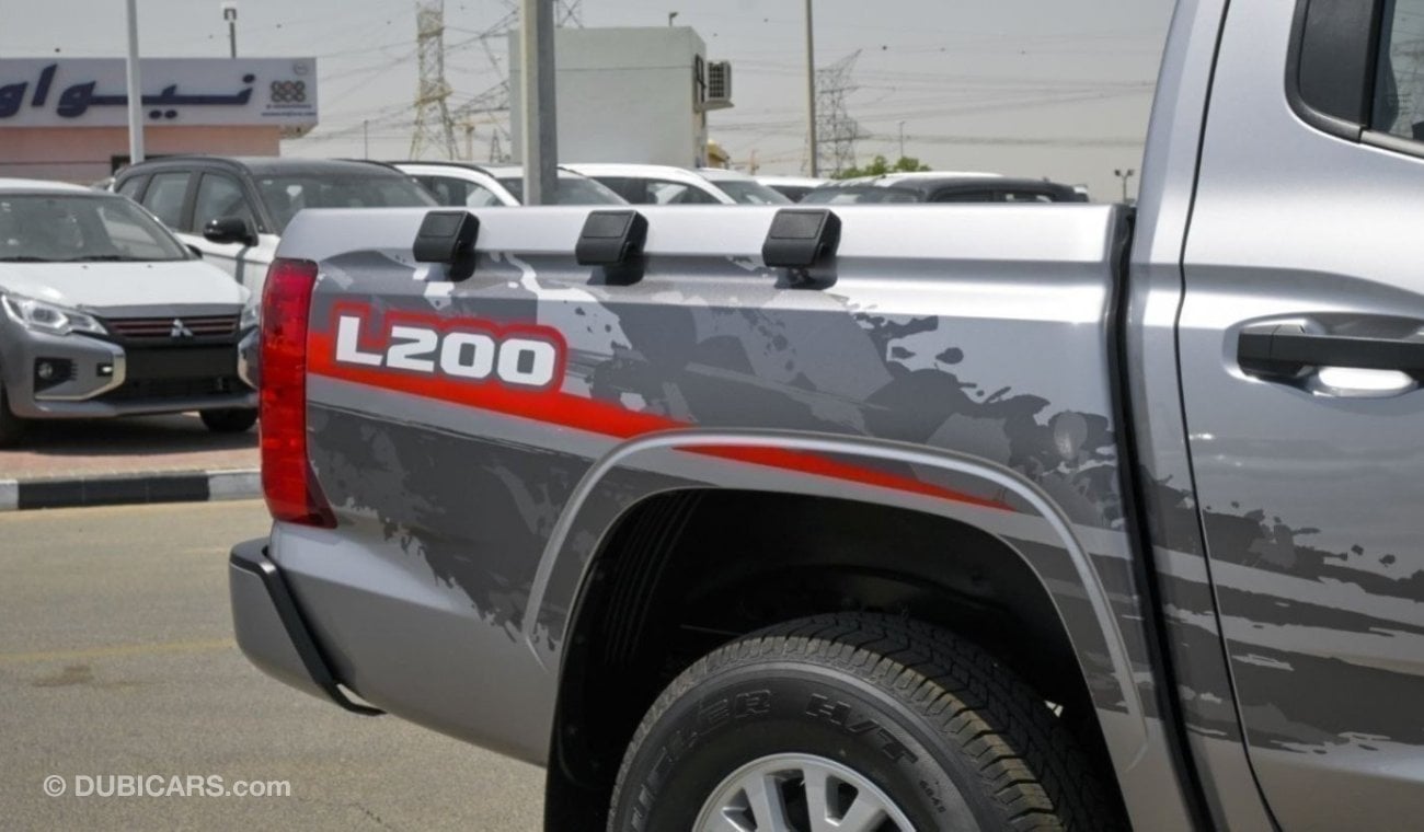 ميتسوبيشي L200 Brand New Mitsubishi L200 2.5L Diesel GLX | Silver/Black | M/T | Euro 4 | 4WD | 2024