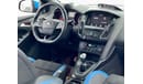 Ford Focus 2018 Ford Focus RS, Manual Transmission, Warranty, Euro Spec