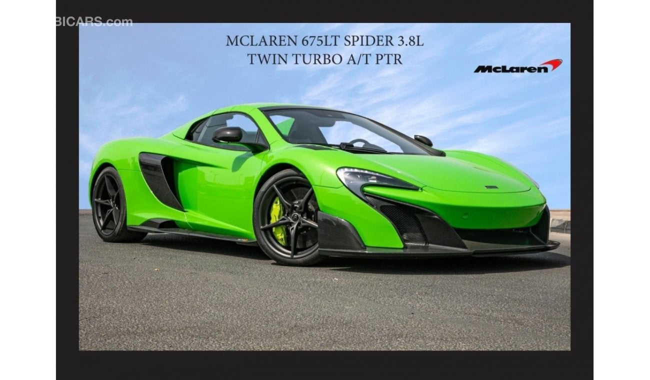 McLaren 675LT MCLAREN 675LT SPIDER 3.8L TWIN TURBO *1 of 500* Export Price