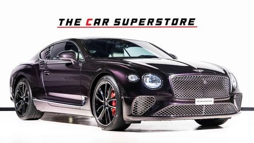 بنتلي كونتيننتال جي تي 6.0L W12 (626 HP) 2018-BENTLEY CONTINENTAL GT W12-GCC-SPECIAL ORDER-SERVICE HISTORY FULL WITH AL HAB