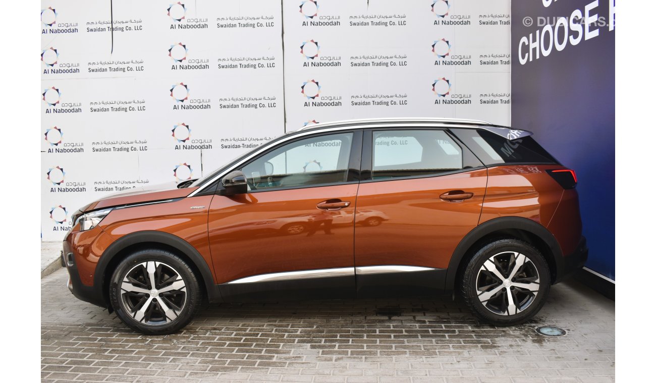 Peugeot 3008 AED 1399 PM | 1.6L GT LINE GCC MANUFACTURER WARRANTY 2026 OR 100K KM