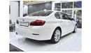 بي أم دبليو 520i EXCELLENT DEAL for our BMW 520i ( 2015 Model ) in White Color GCC Specs