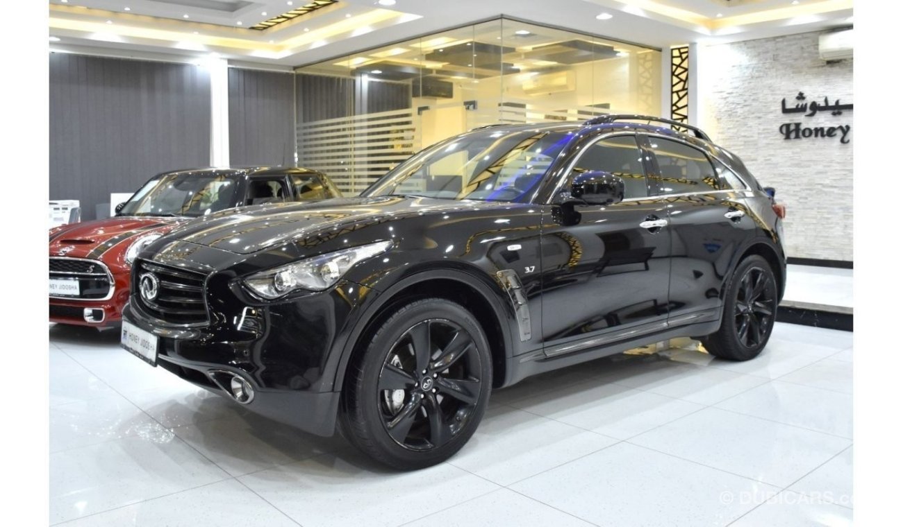 Infiniti QX70 EXCELLENT DEAL for our Infiniti QX70S ( 2015 Model ) in Black Color GCC Specs