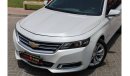 Chevrolet Impala LT Chevrolet Impala 2016 GCC under Warranty with Flexible Down-Payment.