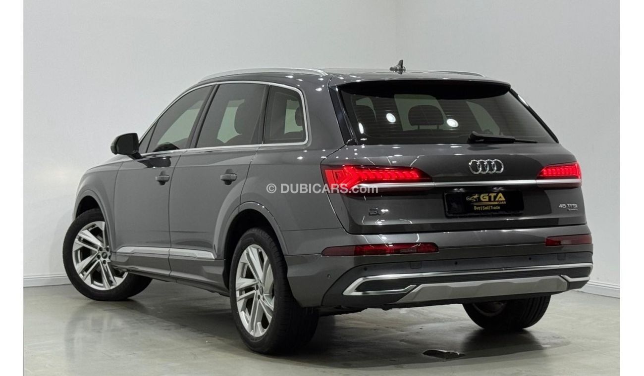 Audi Q7 45 TFSI quattro 2022 Audi Q7 45TFSI Quattro, June 2027 Audi Warranty + Service Pack, Low Kms, GCC