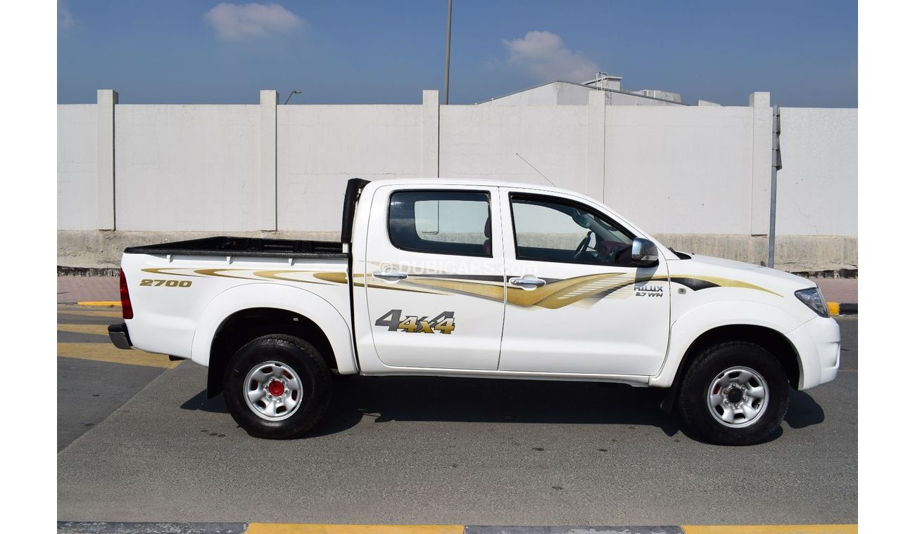 تويوتا هيلوكس Toyota Hilux D/C 2.7Ltr pick up 4x4, model:2009. Excellent condition