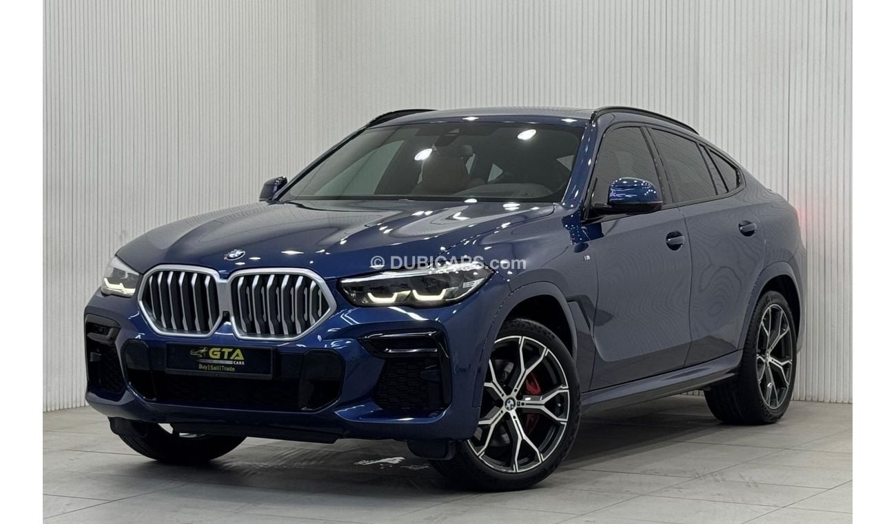 بي أم دبليو X6 40i M Sport 3.0L 2022 BMW X6 xDrive40i M-Sport, 5 Years BMW Warranty + Service Pack, Full Options, L