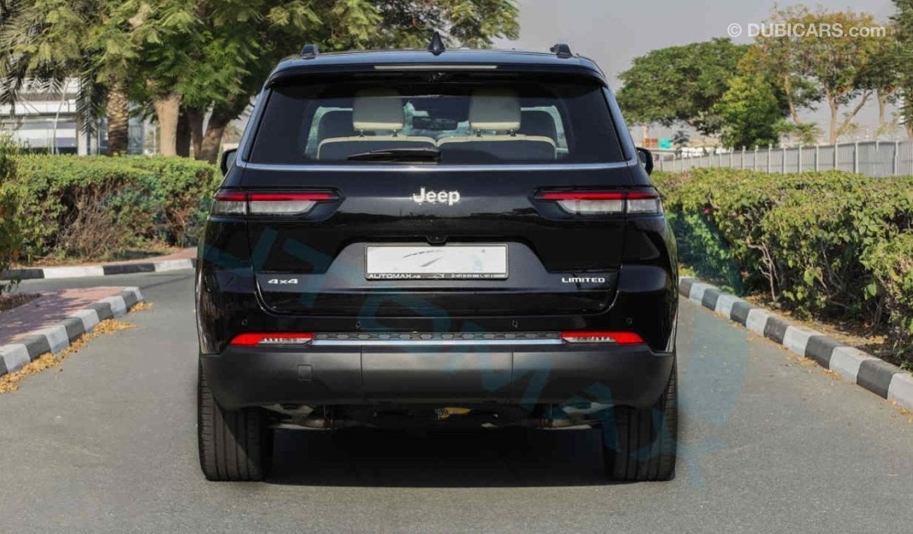 Jeep Grand Cherokee Limited L Plus Luxury V6 3.6L , 2024 GCC , 0Km , With 3 Years or 60K Km Warranty @Official Dealer