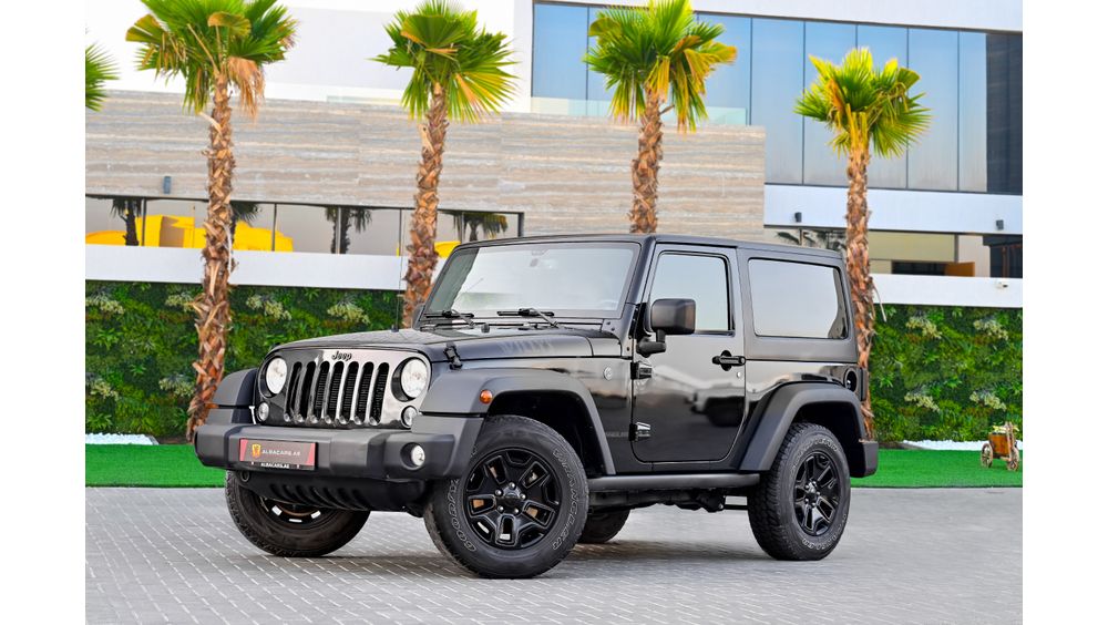 Used Jeep Wrangler Sport Falcon | 1,956  | 0% Downpayment | 2018 for  sale in Dubai - 518968