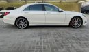 مرسيدس بنز S 550 S550L /// KIT S65 AMG وارد اليابان اوراق جمارك قمة النظافة