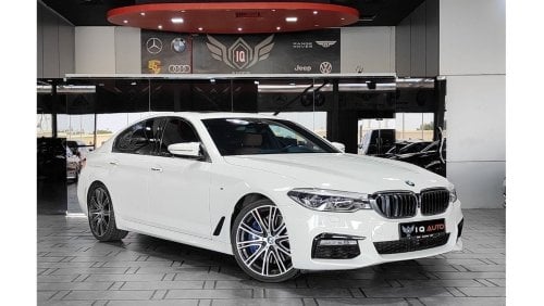 BMW 540i M Sport AED 1,800 P.M | 2018 BMW 540i MSPORT | UNDER WARRANTY | GCC | SUNROOF