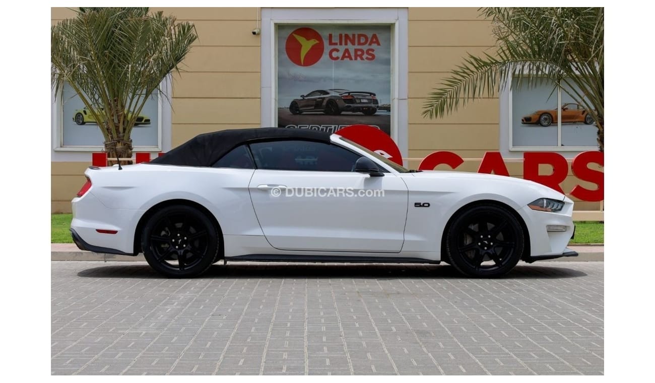 Ford Mustang Ford Mustang GT Premium Convertible 2019 GCC under Agency Warranty with Flexible Down-Payment/ Flood