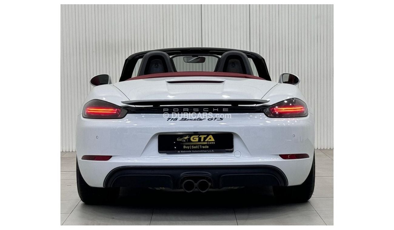 Porsche 718 Boxster 2019 Porsche 718 Boxster GTS, One Year Warranty, Porsche Agency Full Service History, GCC