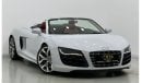 أودي R8 2012 Audi R8 Quattro V10 Spyder, Full Service History, Very Low Kms, GCC Specs