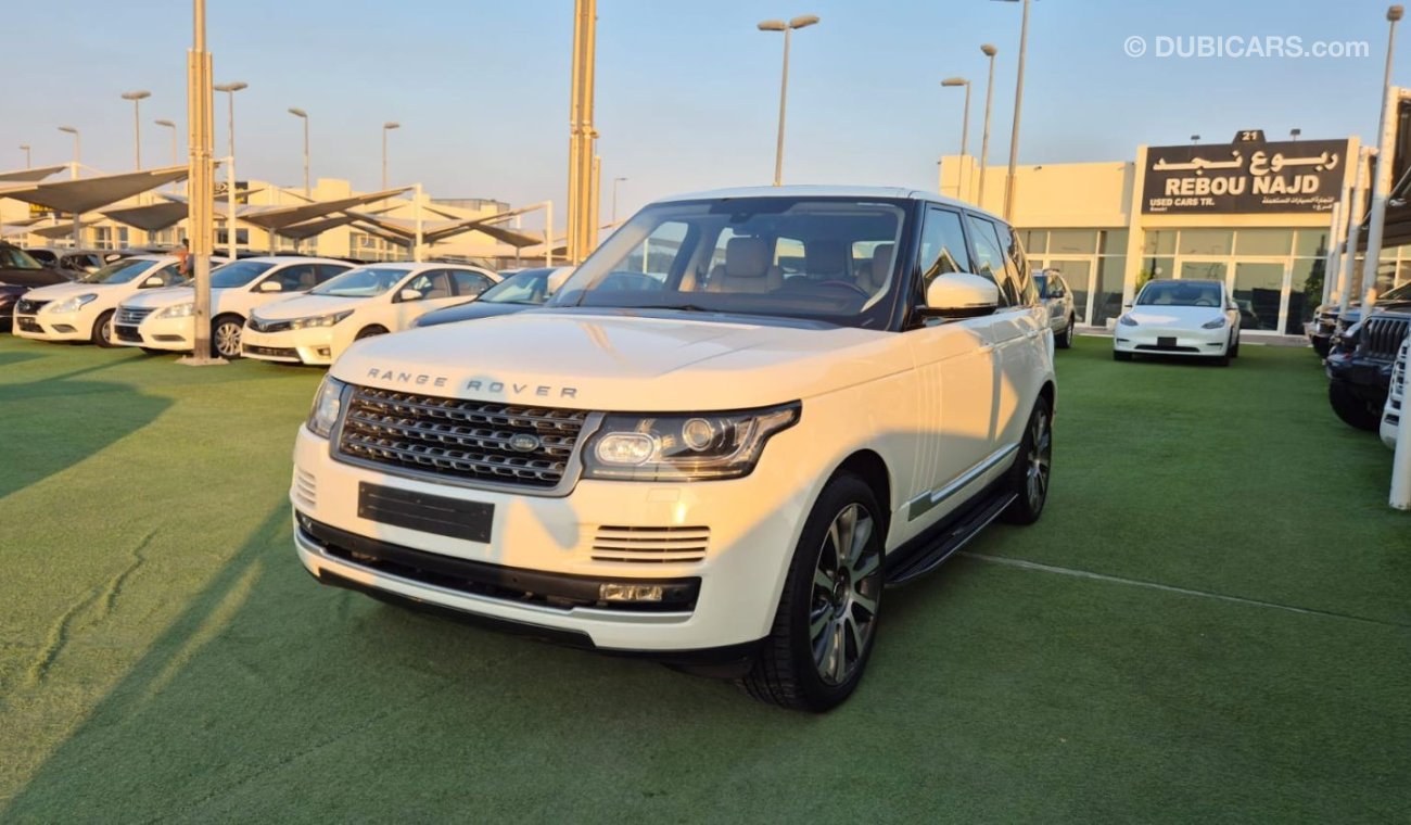 Land Rover Range Rover HSE Land Rover Range Rover 2014 HSE Engine 5.0 Cylinders 8 clean car without accident without paint no a