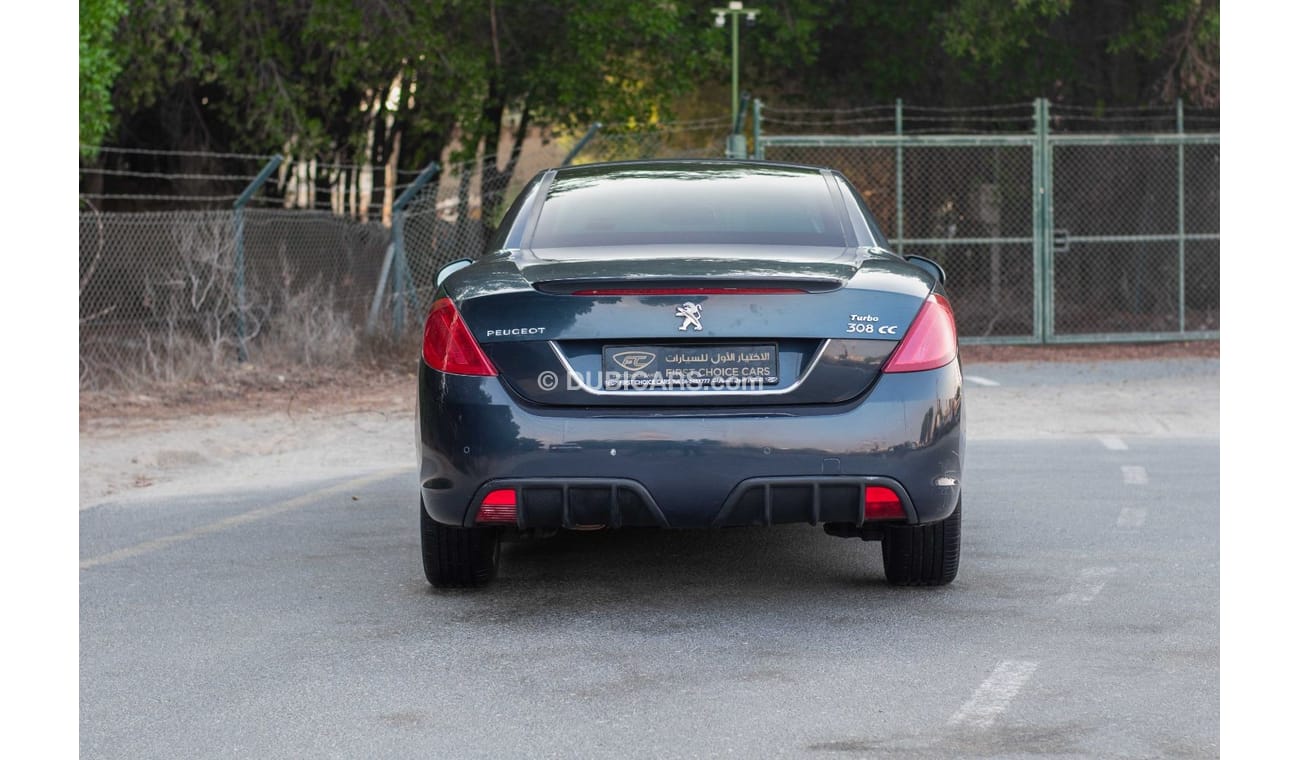 بيجو 308 CC 2013 | PEUGEOT | 308CC TURBO 1.6L CONVERTIBLE | GCC SPECS | P04523