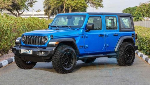 Jeep Wrangler Unlimited Sport S Turbo , 2024 GCC , 0Km , With 5 Years Warranty & 3 Years Service @Official Dealer