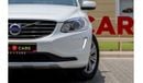 Volvo XC60 Volvo XC60 2016 GCC under Warranty with Flexible Down-Payment.