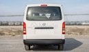 Toyota Hiace STD 2.7L PETROL 15-SEATER: DUAL AIRBAGS, FR+RR AC, VINYL SEATS