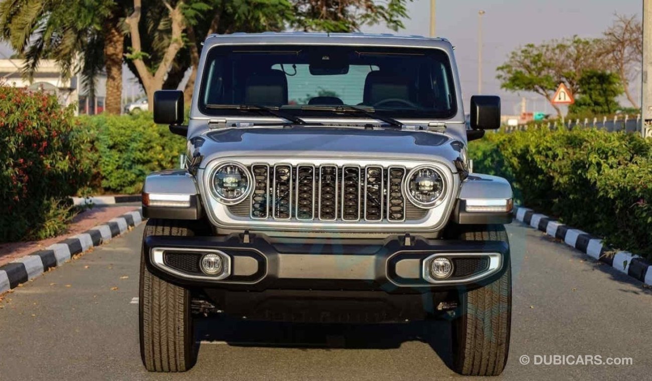 Jeep Wrangler (ТОЛЬКО НА ЭКСПОРТ , For Export) Unlimited Sahara I4 2.0L Turbo , 2024 GCC , 0Km , Без пробега