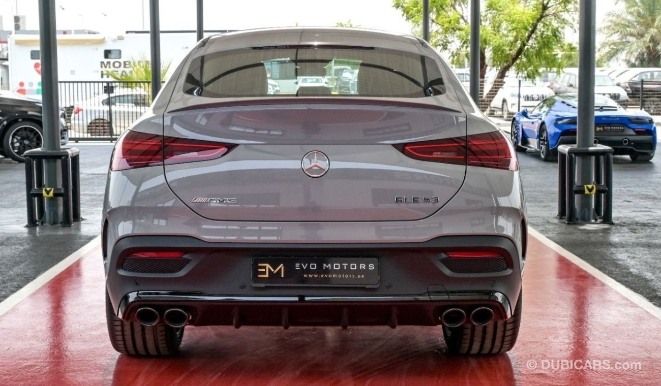 Mercedes-Benz GLE 53 New Facelift*Package(AMG,Night,Parking,Comfort Memory,Chrome)*HUD*360*Panorama Ambient light*Burmest