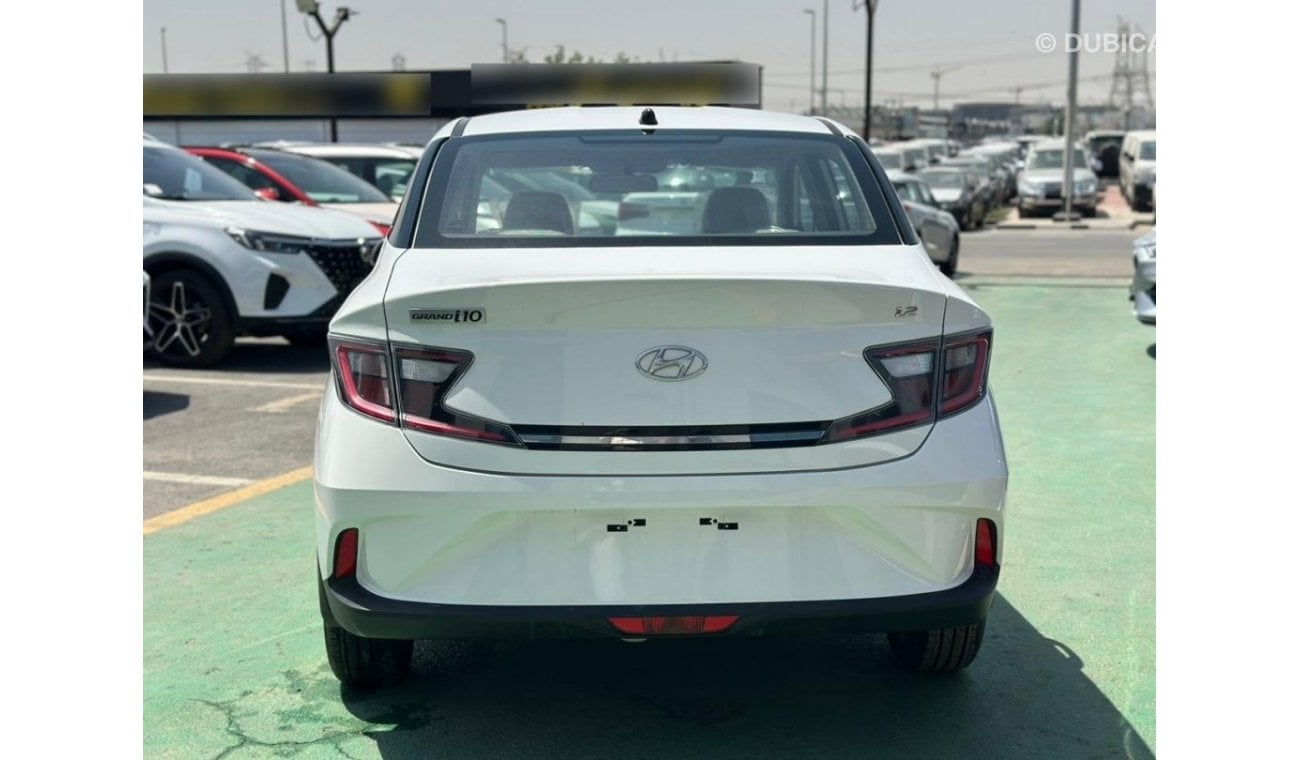 هيونداي جراند i10 GRAND I10 (SEDAN ) 1.2L  WHITE COLOR - 2023 MODEL