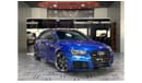 Audi RS3 TFSI quattro AED 2,400 P.M | 2016 AUDI RS3 QUATTRO | UNDER WARRANTY | SPORTBACK 2.5L 360 HP | SUNROO