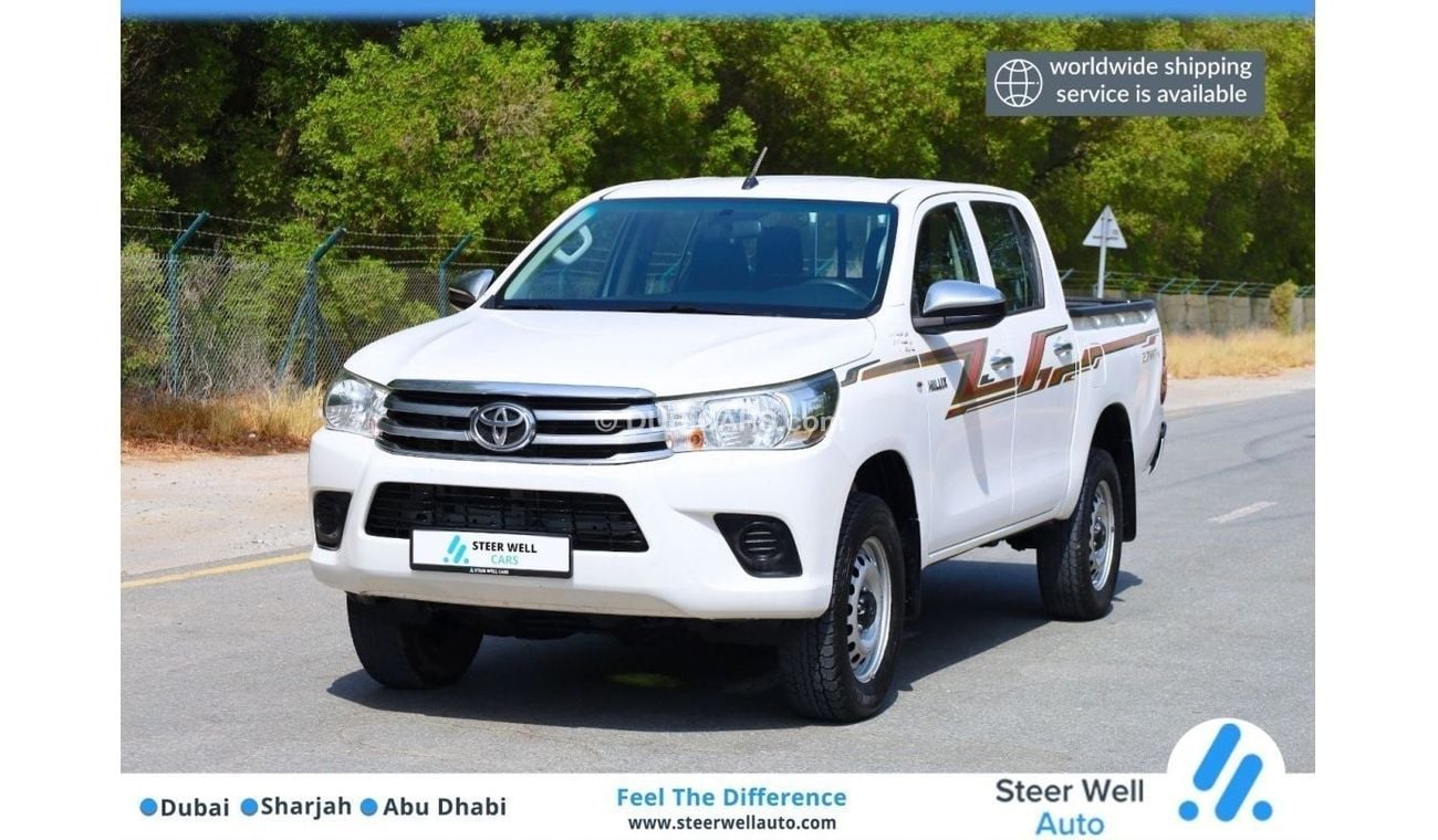 Toyota Hilux GL 2020 Double Cab Pick Up 2.7L 4WD A/T - GCC - Like New Condition - Book Now