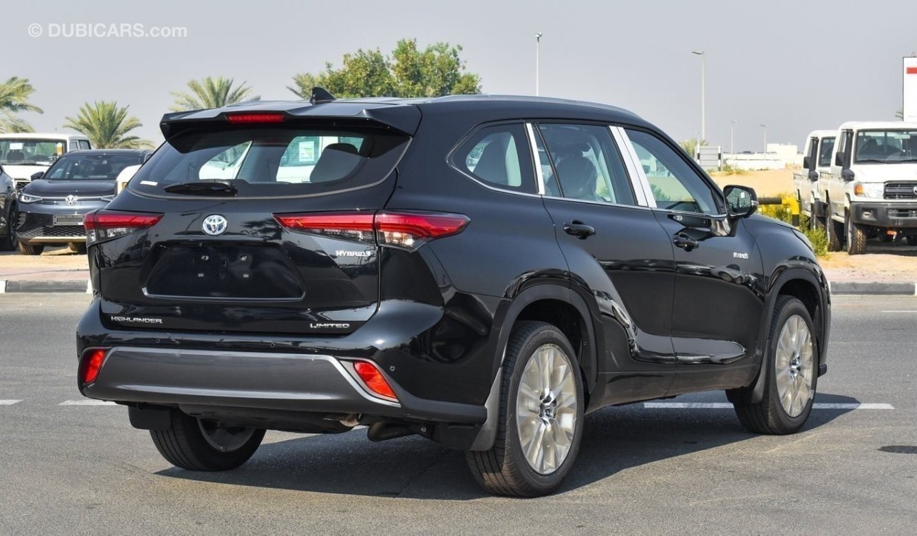 Toyota Highlander For Export Only !Brand New Toyota Highlander Hybrid HL25-LTD | 2.5L | Black / Beige | 2023