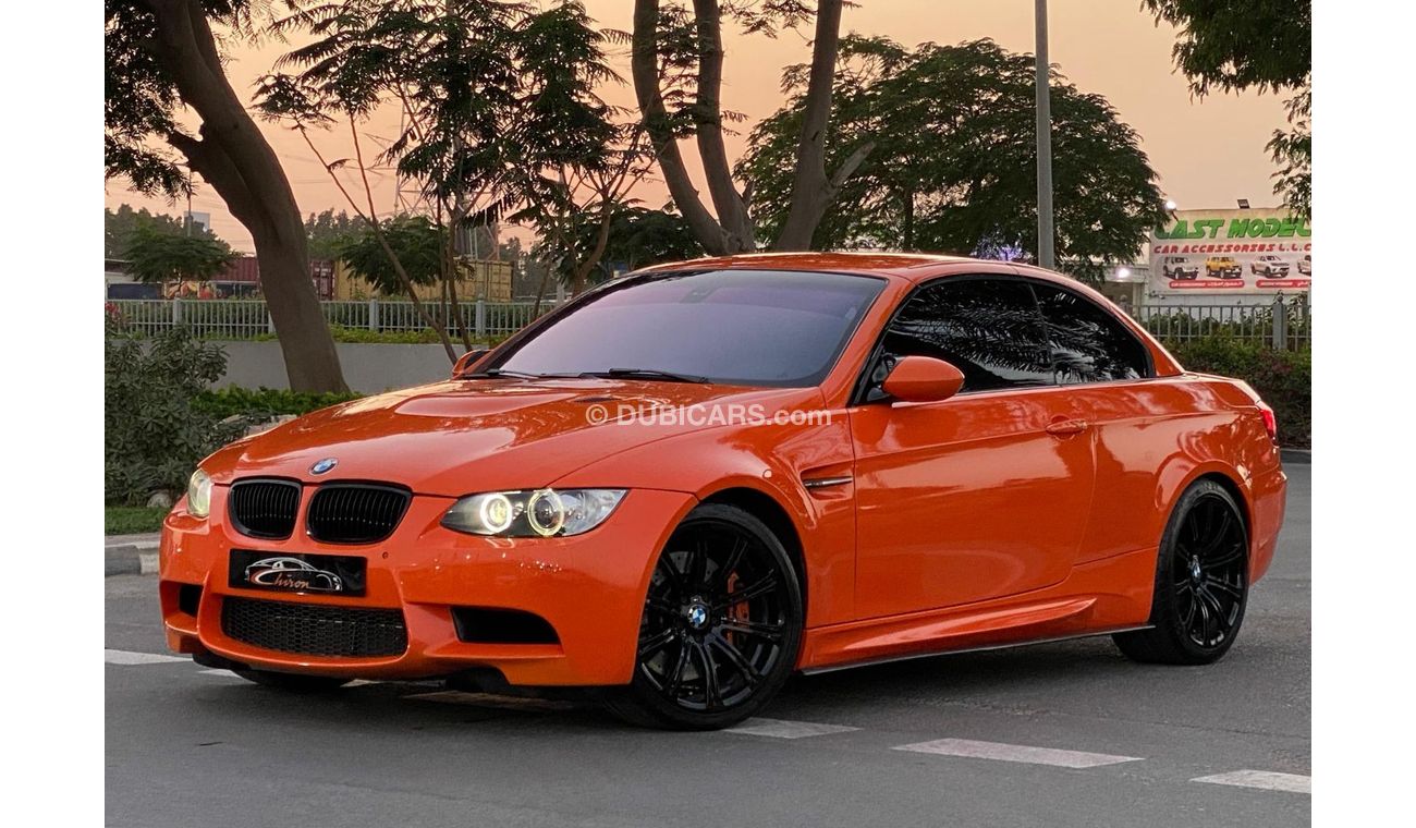 بي أم دبليو M3 Std 4.0L END OF THE YEAR OFFER = BMW M3 2012 = SPECIAL COLOR GCC SPECS = CONVERTIBLE