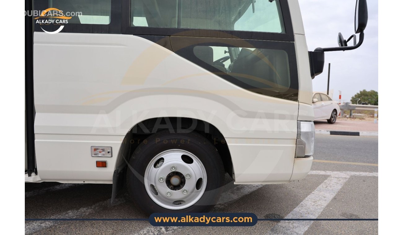 تويوتا كوستر TOYOTA COASTER 4.0L MT DIESEL 2024   22 SEATERS ELECTRONIC DOORS WITH FRIDGE