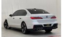 BMW 760Li 2023 BMW 760i xDrive M-Sport, 2028 BMW Warranty, 2029 BMW Service Pack, Fully Loaded, Low Kms, GCC