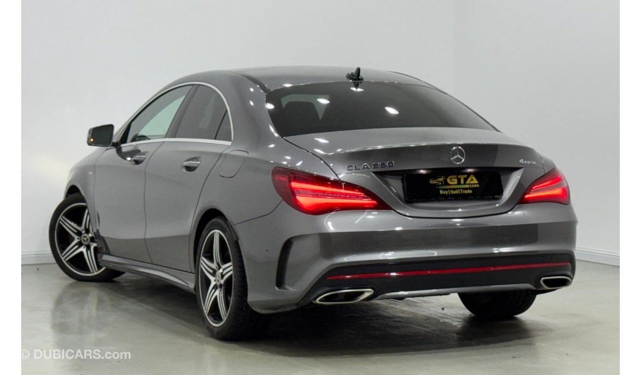 Mercedes-Benz CLA 250 Std 2.0L (221 HP) 2018 Mercedes Benz CLA250 AMG 4MATIC, Warranty, Full Service History, Low Kms, GCC