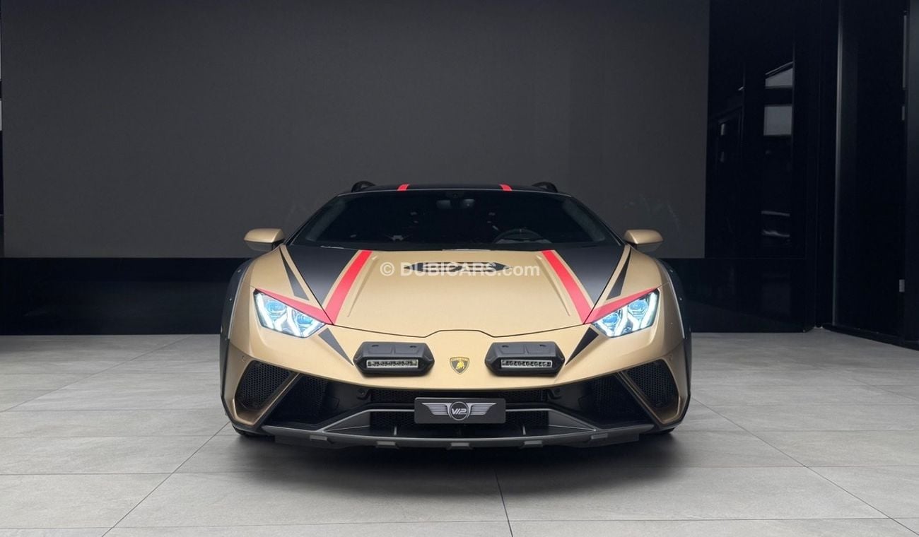 Lamborghini Huracan Sterrato 1 OF 1499 WORLDWIDE | 2024 | GCC Specs | Full Options | Agency Warranty & Service | Like Ne