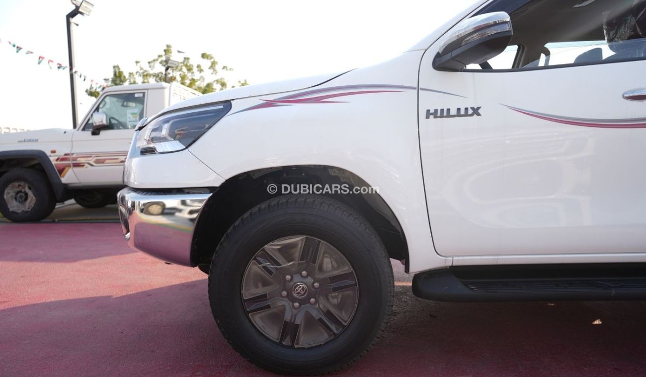 تويوتا هيلوكس TOYOTA HILUX DC 2.7L 4X4 PETROL, A/T, MY25 FULL OPTION WITH PUSH START