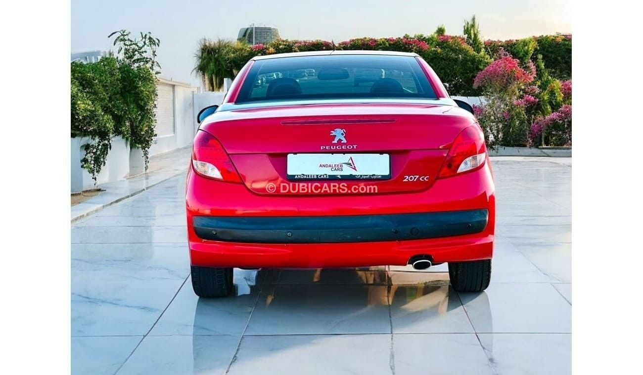 Peugeot 207 AED 1,980 PM PEUGEOT 207 CC 1.6 | HARD TOP CONVERTIBLE | WELL MAINTAINED | GCC