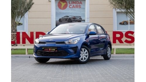 كيا ريو Kia Rio 2021 GCC under Agency Warranty with Flexible Down-Payment.