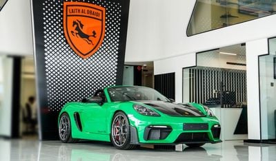 بورش 718 سبيدر RS PORSCHE 718 SPYDER WEISSACH GT4 RS, 2024, LIMITED EDITION 1 OF 500, ZERO KM