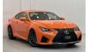 Lexus RC F 2015 Lexus RC-F, Full Lexus Service History, Low Kms, Carbon Fiber Package, Excellent Condition, GCC