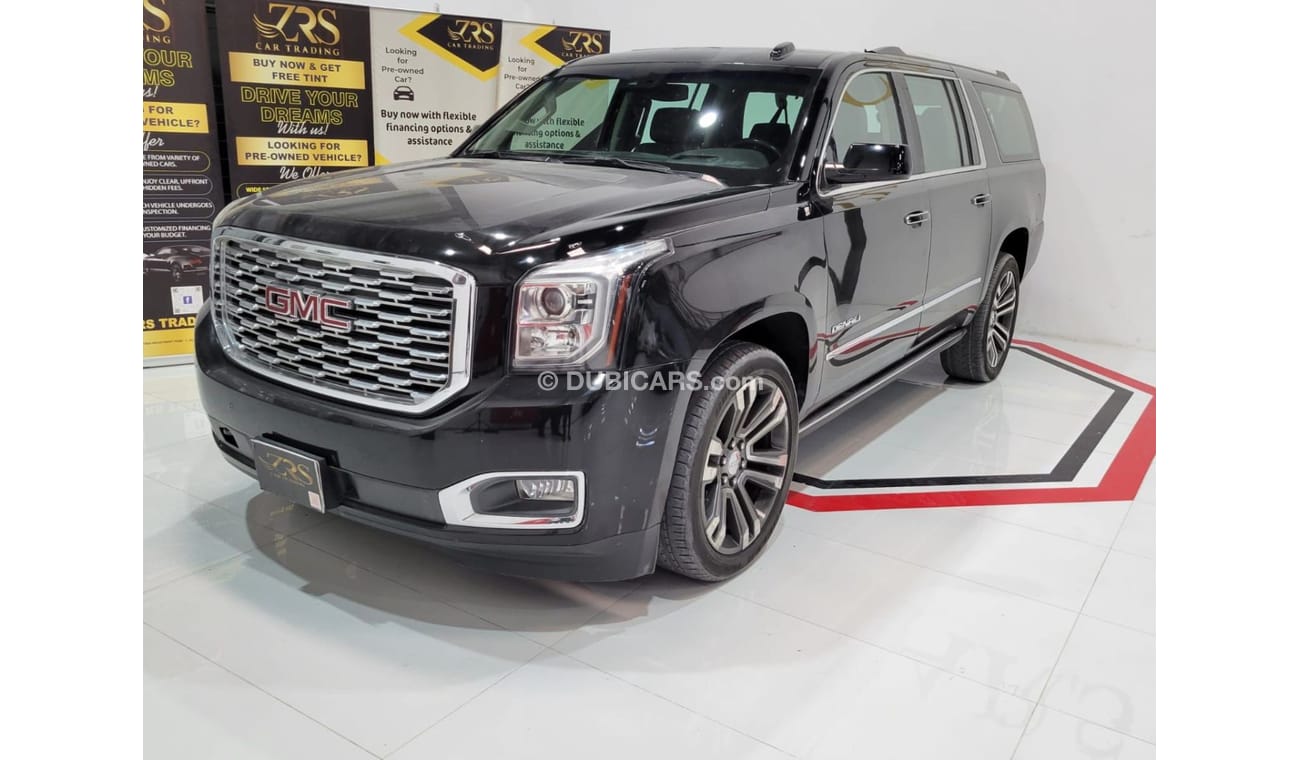 GMC Yukon Denali 6.2L (8 Seater) AED 2,000 P.M | 2019 GMC YUKON DENALI LONG BASE | 6.2L V8 | GCC