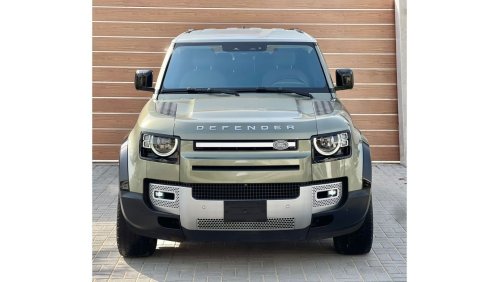 Land Rover Defender P400 110 S Land Rover Defender 2020- 6 Cylinde كلين تايتل بدون صبغ او حوادث ضمان دخول جميع دول الخلي