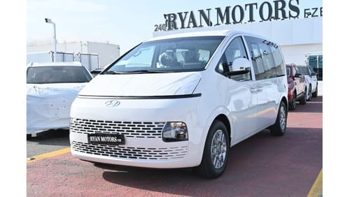 Hyundai Staria Hyundai Staria 3.5L Petrol, Van 9 Seats, Color White, Model 2024