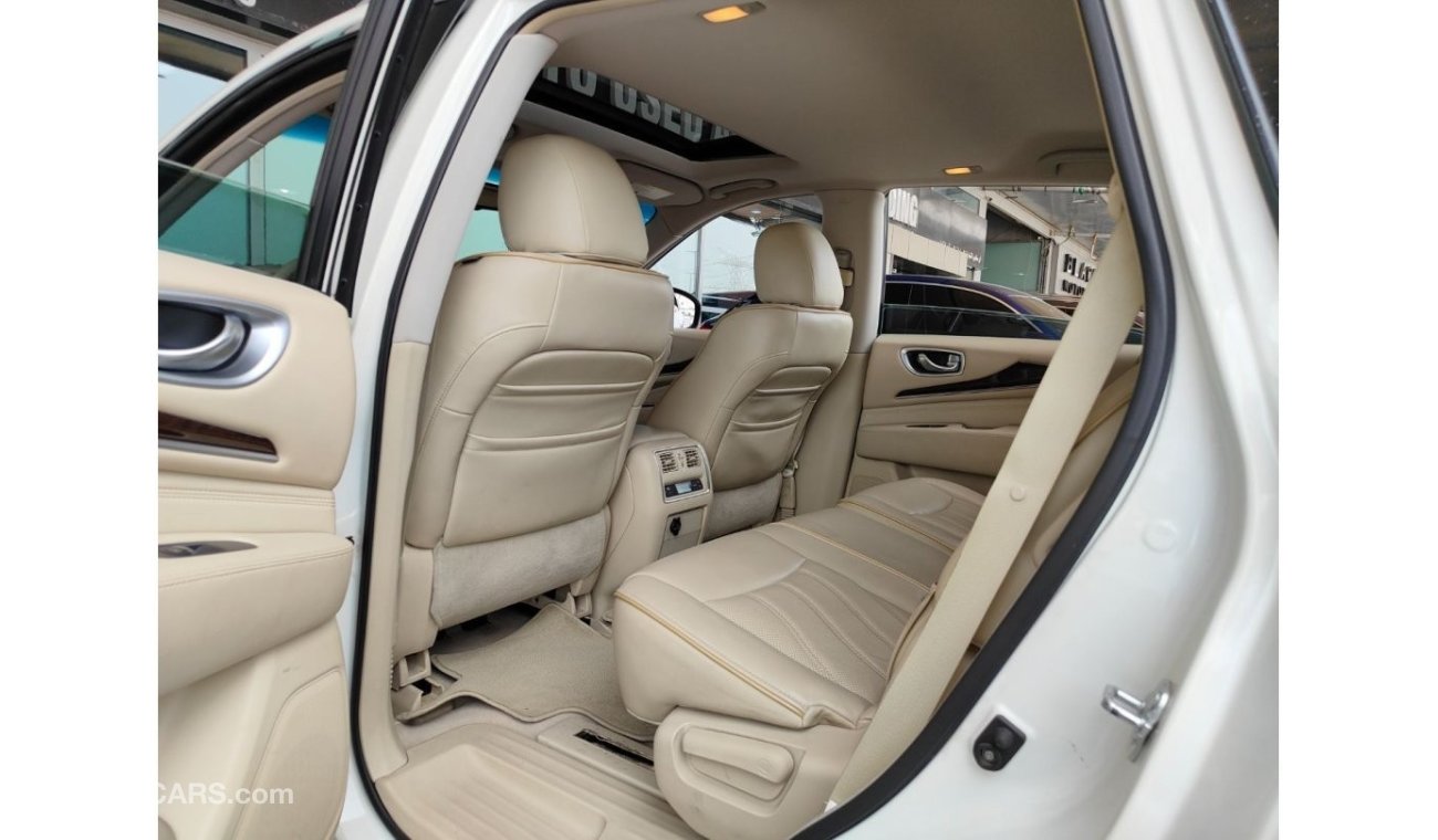 إنفينيتي QX60 2014 INFINITI QX60 COMFORT | 7 SEATS | GCC | 3.5L | WITH SUNROOF | 360* CAMERAS | LOW MILAGE