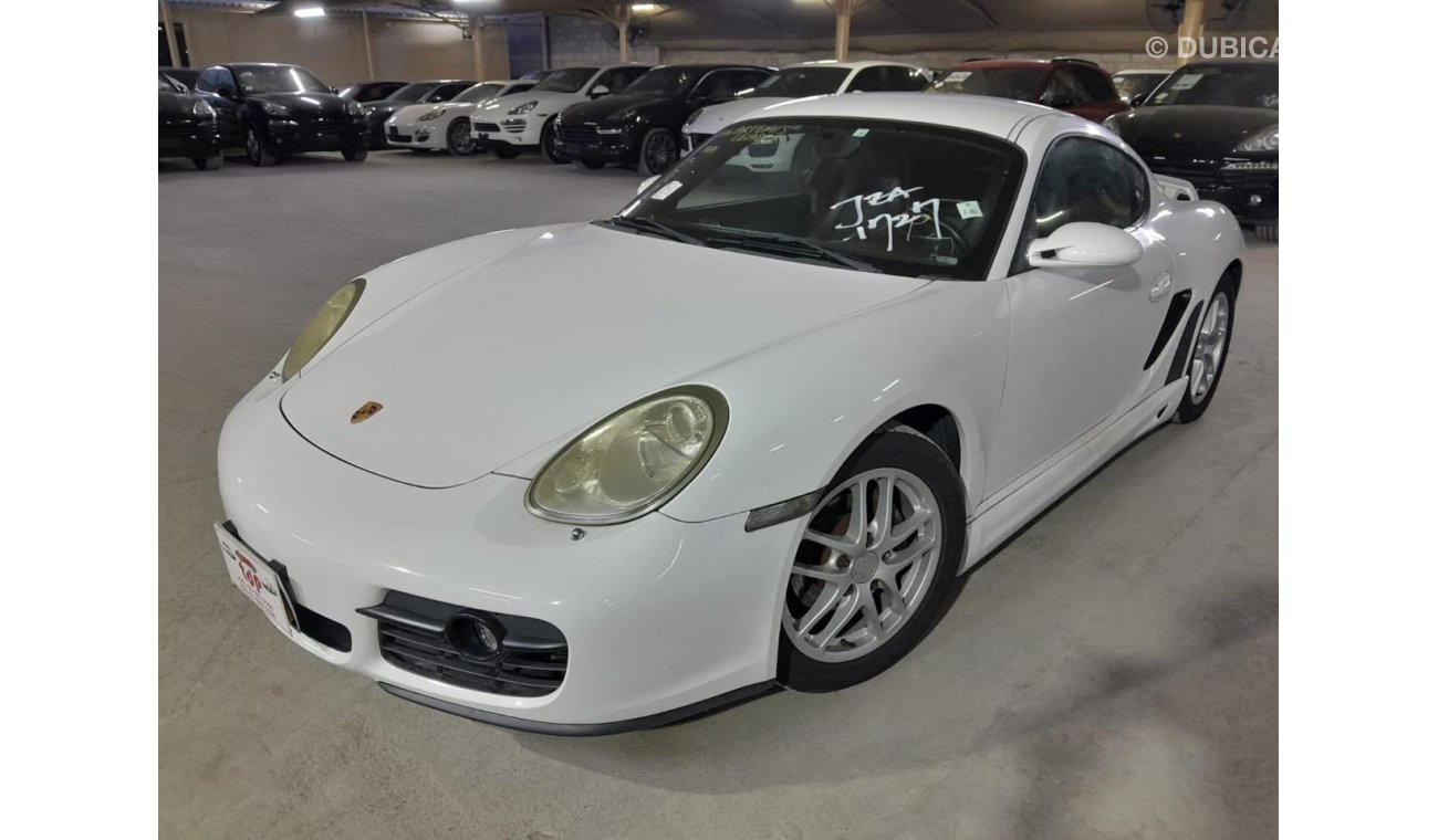 بورش كايمان PORSCHE CAYMAN 2.7L 2008, WITH 17 INCH RIMS, HALF LEATHER AND MORE..