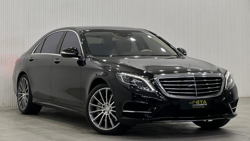 مرسيدس بنز S 500 هاي 2017 Mercedes Benz S500 5 Buttons, Warranty, Full Mercedes Service History, Full Options, GCC