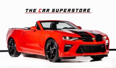 شيفروليه كامارو SS 6.2L Convertible 2017-CHEVROLET CAMARO SS 50th ANNIVERSARY LT1 V8-CARBON INTERIOR-SERVICE HISTORY