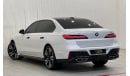 BMW M760Li 2023 BMW 760i xDrive, 2028 Agency Warranty, 2029 Agency Service Contract, Full Service History, GCC