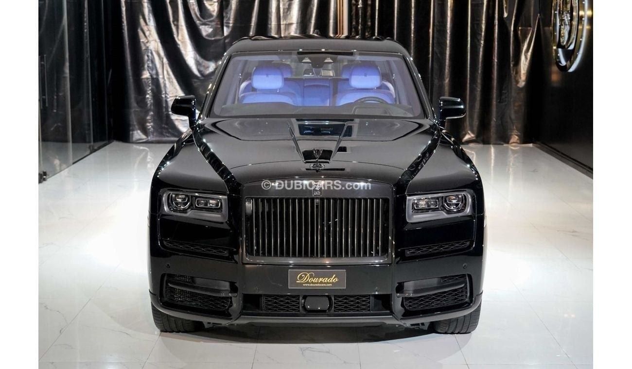 Rolls-Royce Cullinan | X-MAS AND NEW YEAR SPECIAL PRICE | BLACK BADGE KIT | DIAMOND BLACK | INTERIOR COBALTO BLUE