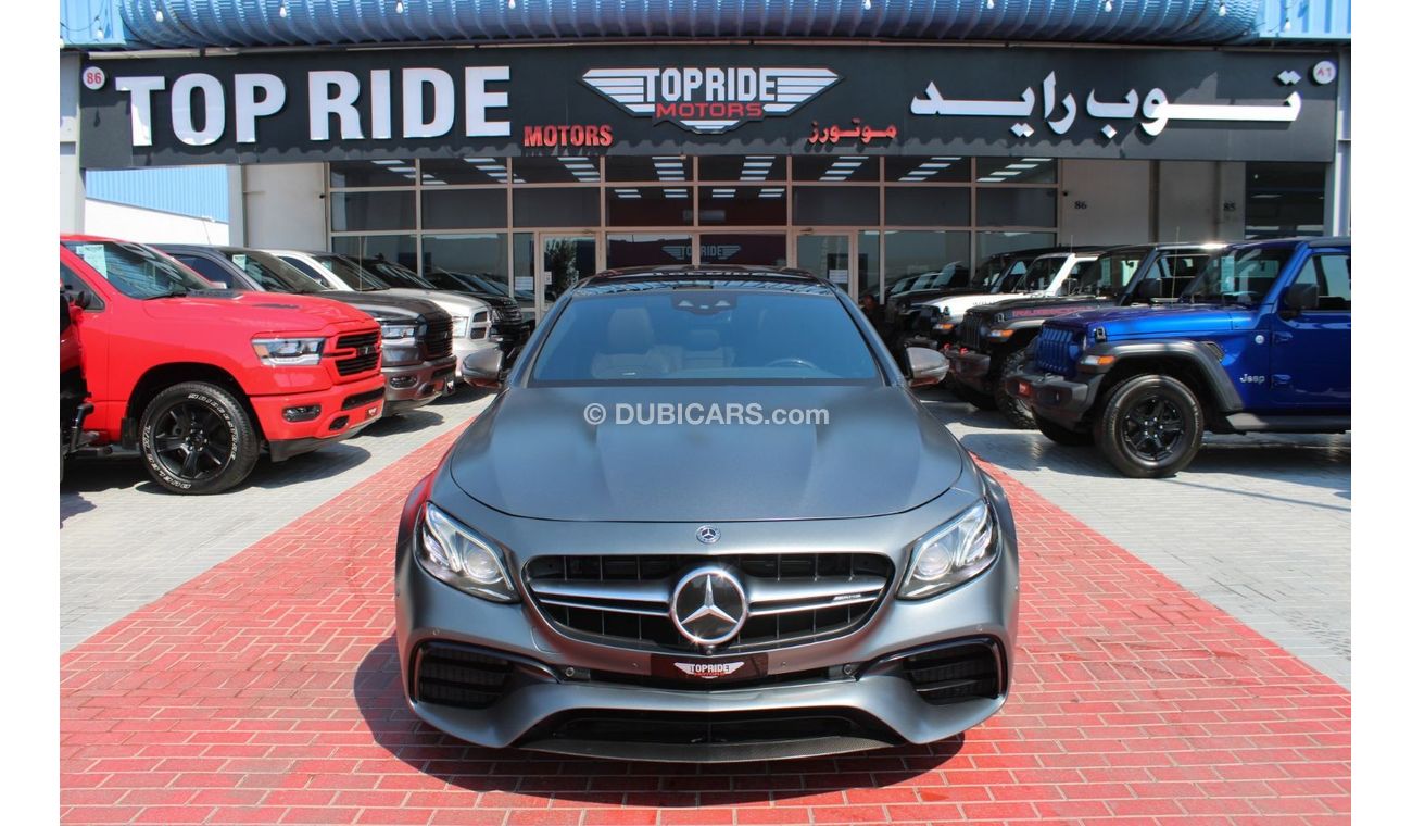 Used Mercedes-Benz E 63 AMG E63 - S 4.0L 2018 for sale in Dubai - 605652